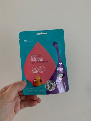 푸름웰니스 라바 쑥쑥구미 36g — 4점을 준 리뷰어가 2022년 2월 올린 사용 사진