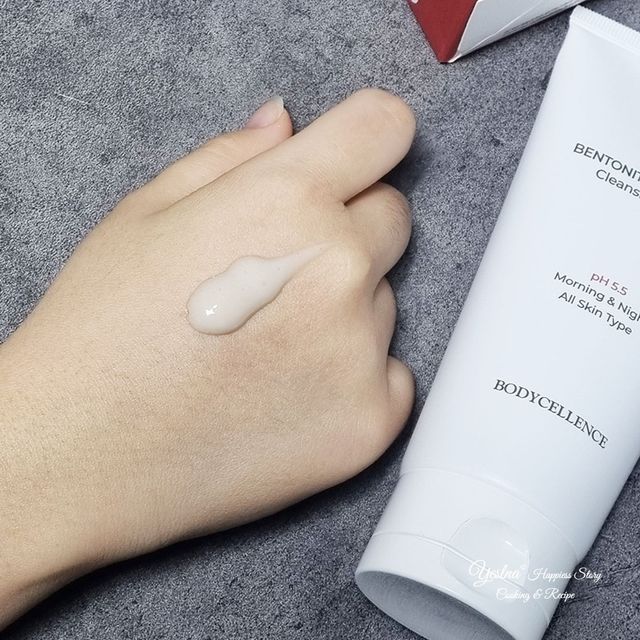 바디셀런스 벤토나이트 데일리 약산성 딥클렌징폼 120ml 리뷰 사진