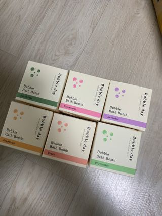 버블데이 배쓰밤 거품입욕제 버블바 6종 — 5점을 준 리뷰어가 2021년 8월 올린 사용 사진