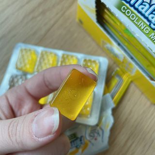 마요라 히말라야 솔트 캔디 2종-페퍼민트 맛, 라임민트 맛 — 5점을 준 리뷰어가 2022년 12월 올린 사용 사진