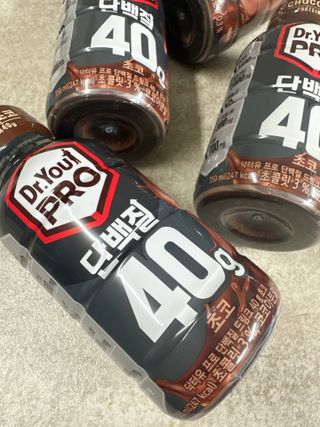 닥터유 프로 단백질 드링크 40g 초코 닥터유 프로 단백질드링크 40g 초코 — 5점을 준 리뷰어가 2024년 8월 올린 사용 사진