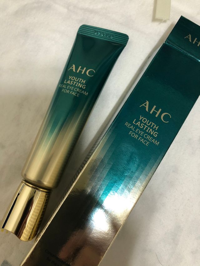 [NEW 탄력유턴 아이크림] AHC 유스 래스팅 리얼 아이크림 포 페이스 리뷰 사진