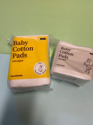 디어엘로디 프리미엄 유기농 유아 솜티슈 40매 3Pack +60매 1Pack 혼합형 — 5점을 준 리뷰어가 2021년 5월 올린 사용 사진