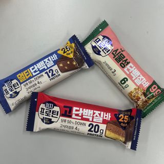 이지프로틴바 3종x각 2ea (고단백질바, 멀티단백질바, 식물성단백질바) — 5점을 준 리뷰어가 2024년 3월 올린 사용 사진