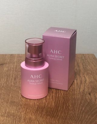 AHC 아우라 시크릿 톤업 벨벳 — 5점을 준 리뷰어가 2021년 4월 올린 사용 사진