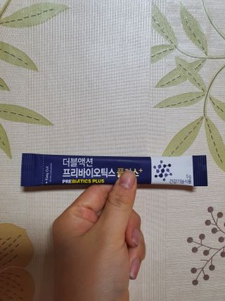 메이준뉴트리 더블액션 프리바이오틱스 플러스+ — 5점을 준 리뷰어가 2021년 5월 올린 사용 사진