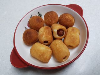 Dog&Ball 독앤볼 [Dog&Ball] 미니찹쌀볼도그 찹쌀치즈볼 — 5점을 준 리뷰어가 2021년 8월 올린 사용 사진