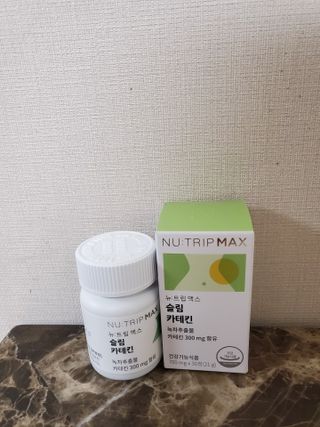 뉴트립맥스(NUTRIPMAX) 뉴트립맥스 슬림 카테킨 700mg 30정 1개월분 — 5점을 준 리뷰어가 2021년 7월 올린 사용 사진