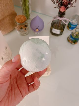 버블데이 아로마/과일 거품 입욕제 — 4점을 준 리뷰어가 2021년 7월 올린 사용 사진