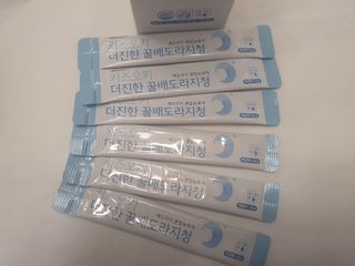 [이뮤니티플러스]우리아이 면역오키, 건강오키 _ 키즈오키 더진한꿀배도라지청 10포 1box — 5점을 준 리뷰어가 2022년 1월 올린 사용 사진