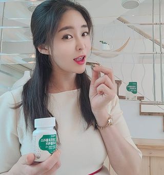 바이탈스푼 그린프로폴리스트리플케어 — 5점을 준 리뷰어가 2021년 6월 올린 사용 사진