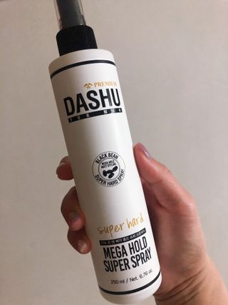 다슈코리아 다슈 포 맨 프리미엄 메가 홀드 슈퍼 스프레이 250ml — 5점을 준 리뷰어가 2021년 5월 올린 사용 사진