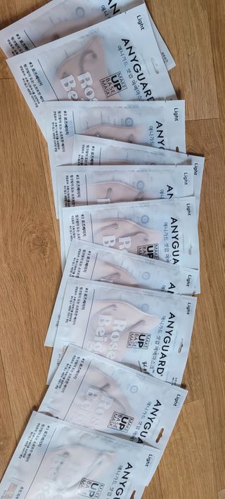 [애니가드] 셋업 메베마스크라이트  (대형 4컬러 + 중형 4컬러) — 5점을 준 리뷰어가 2022년 6월 올린 사용 사진