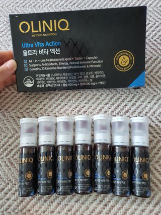올리닉 울트라비타액션 — 5점을 준 리뷰어가 2021년 10월 올린 사용 사진