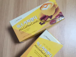 (주) 피치코리아 믹스커피캔디76g x2개입 — 4점을 준 리뷰어가 2022년 11월 올린 사용 사진