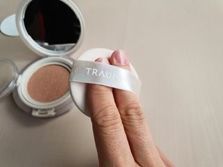 [트라움하프트] 컴포트 핏 쿠션 — 5점을 준 리뷰어가 2022년 11월 올린 사용 사진