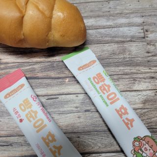 아이비웰니스 빵순이 효소 키위맛 7포 + 석류맛 7포 (총 14포, 2주분) — 5점을 준 리뷰어가 2022년 10월 올린 사용 사진