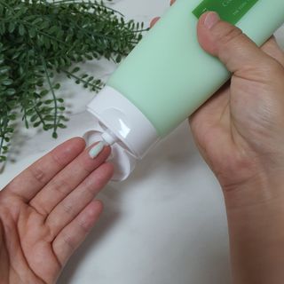 닥터시드 티트리 앤 라임 비건 지성케어 쿨 탈모 캡슐 트리트먼트 두피 팩 — 5점을 준 리뷰어가 2024년 7월 올린 사용 사진