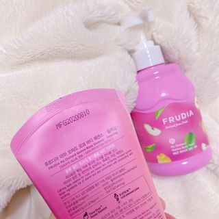 [후르디아] 과즙 뿜뿜_모과 바디워시+바디에센스 세트 — 5점을 준 리뷰어가 2021년 2월 올린 사용 사진