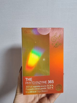 [닥터루템]맛있는 파인애플맛 과채효소 THE파이토엔자임365 1box (30포) — 5점을 준 리뷰어가 2022년 10월 올린 사용 사진