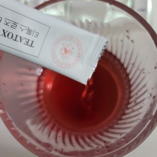 세렌디뷰티_이너뷰티 티톡스 로즈 베리 — 5점을 준 리뷰어가 2021년 3월 올린 사용 사진