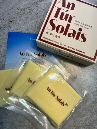 앙투어솔레 아일랜드 구워먹는 치즈 100 자연 치즈 와인안주 300g(100g x 3팩) — 5점을 준 리뷰어가 2022년 8월 올린 사용 사진
