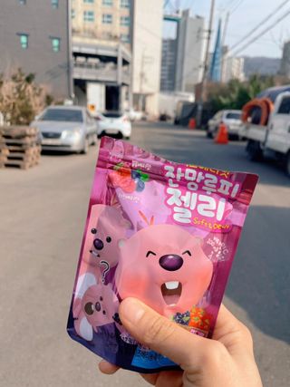 [팔도] 잔망루피젤리 믹스베리맛 42g 8개 — 5점을 준 리뷰어가 2022년 3월 올린 사용 사진