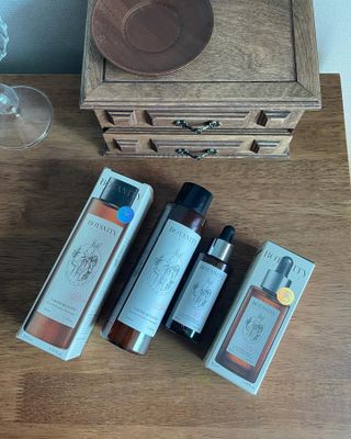보타니티 [홍]조[진]정[결]케어 플라본 부스터 210ml / 플라본 세럼 50ml — 5점을 준 리뷰어가 2022년 7월 올린 사용 사진