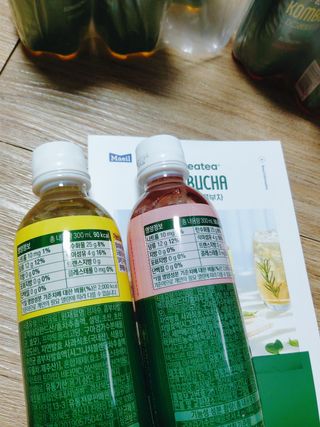 더그레잇티 콤부차 300ml *12개입 (오리지널 6개+베리리치 6개) — 5점을 준 리뷰어가 2022년 7월 올린 사용 사진