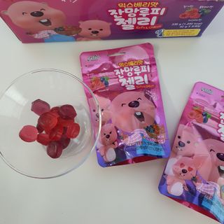 [팔도] 잔망루피젤리 믹스베리맛 42g 8개 — 5점을 준 리뷰어가 2022년 2월 올린 사용 사진