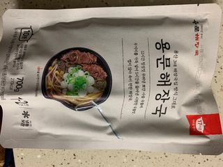 요리반상회 용문해장국 2팩 + 뚝배기 1개 — 5점을 준 리뷰어가 2021년 3월 올린 사용 사진