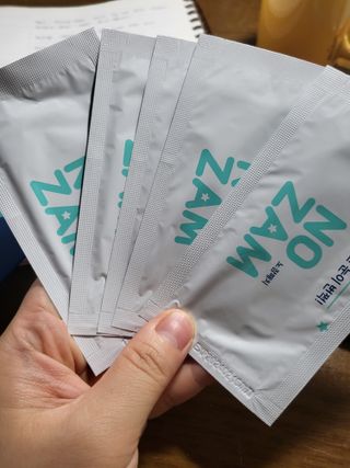 [풀리다 노잠패치] / 잠깨는 패치(졸음방지+눈가케어) 1팩(5회분) /공부할때, 운전할때, 골프, 눈 피로할때 — 5점을 준 리뷰어가 2022년 11월 올린 사용 사진