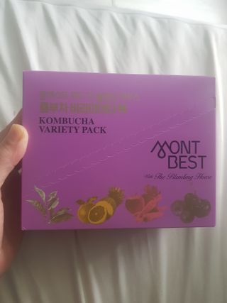 몽베스트 위드더 블랜딩 하우스 콤부차 _ 버라이어티팩 — 5점을 준 리뷰어가 2023년 6월 올린 사용 사진