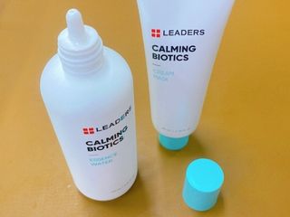 리더스코스메틱 리더스 카밍 바이오틱스 #1등 진정 기획세트 [에센스 워터150ml + 크림 마스크80ml] — 5점을 준 리뷰어가 2022년 8월 올린 사용 사진