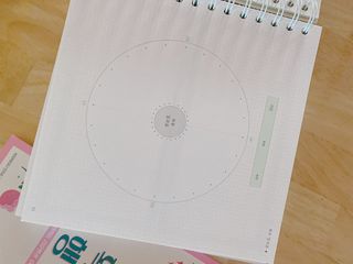 리훈 여러분의 오늘을 채워나갈 수 있도록 도와줄 오늘공부 1년용 스터디플래너 — 5점을 준 리뷰어가 2021년 4월 올린 사용 사진