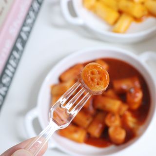 프리 [요리궁리] 타입 B (매콤,치즈,매콤까르보) 꽃떡볶이 6개입 세트 — 5점을 준 리뷰어가 2024년 12월 올린 사용 사진