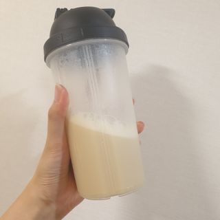 뉴트리션팩토리 닥터큐어 프리미엄쉐이크 다이어트쉐이크 — 5점을 준 리뷰어가 2021년 10월 올린 사용 사진