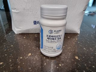 [Dr.PNT] 닥터피엔티 클레어랩스 프로바이오틱스 메타에프 [1개월분] — 5점을 준 리뷰어가 2023년 2월 올린 사용 사진