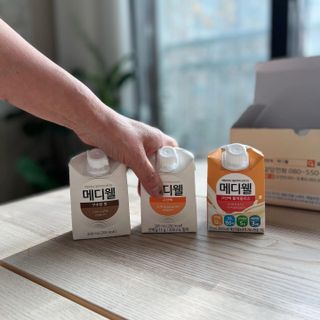 메디웰 살맛나는 캠페인 체험팩 — 5점을 준 리뷰어가 2021년 11월 올린 사용 사진