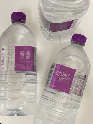 몽베스트 MONTBEST 1L 12입 — 5점을 준 리뷰어가 2022년 2월 올린 사용 사진