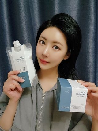 아이레시피 아쿠아 피토플렉스 크림 인 패드+ 크림 인 토너 리필 350ml — 5점을 준 리뷰어가 2023년 5월 올린 사용 사진