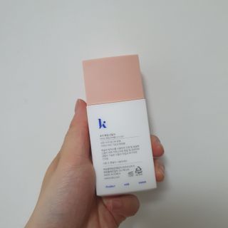 키노닉스 로지 톤업 선밀크 — 4점을 준 리뷰어가 2021년 8월 올린 사용 사진