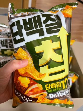 맛있게 채우는 단백질 12g, 닥터유 단백질칩 — 5점을 준 리뷰어가 2023년 12월 올린 사용 사진