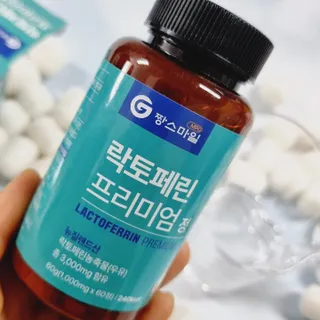 짱스마일 락토페린 프리미엄 정 1000ml x 60정 — 5점을 준 리뷰어가 2023년 1월 올린 사용 사진