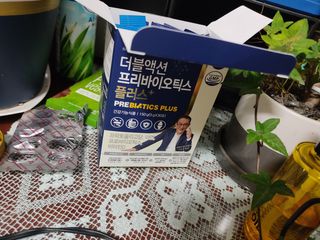 메이준뉴트리 더블액션 프리바이오틱스 플러스+ — 5점을 준 리뷰어가 2021년 5월 올린 사용 사진