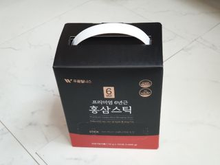 [푸름웰니스] 프리미엄 6년근 홍삼스틱 3mg x 100포 — 5점을 준 리뷰어가 2022년 6월 올린 사용 사진
