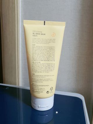 ★N쇼핑 헤어팩 1위★ 리하 에그 화이트 극손상 무실리콘 트리트먼트 헤어팩 — 4점을 준 리뷰어가 2022년 6월 올린 사용 사진