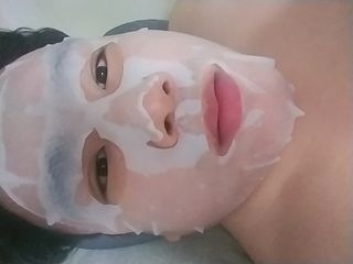 세뚜아(Cettua) 나우[세뚜아] 포어 클리어링 마스크 Cettua Pore Clearing facial mask 4매 — 5점을 준 리뷰어가 2024년 2월 올린 사용 사진