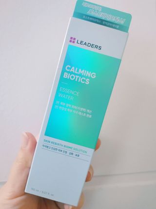 리더스코스메틱 리더스 카밍 바이오틱스 에센스 워터 — 5점을 준 리뷰어가 2021년 9월 올린 사용 사진