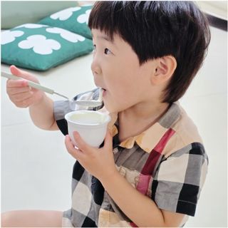 프리 [2종 패키지]덴마크 요거밀 통오트 요거트(플레인/아몬드) — 4.5점을 준 리뷰어가 2025년 8월 올린 사용 사진